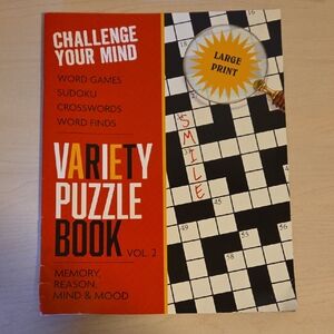 Variety Puzzle Book Vol. 2 - Large Print